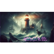 Lighthouse in the Fog Gothic Perfume Oil: A Descent into the Haunting Abyss of Isolation 10 ml