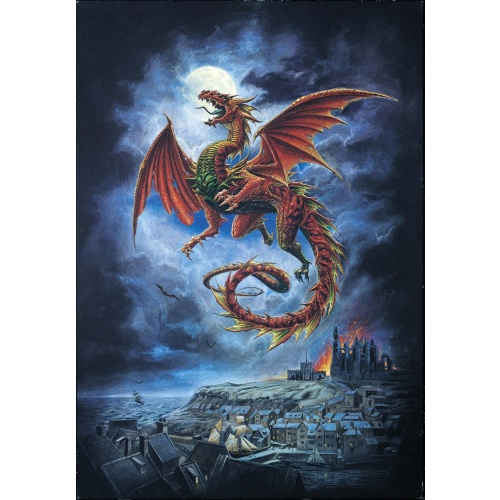 ALCHEMY GOTHIC WHITBY WRYM GREETING CARD