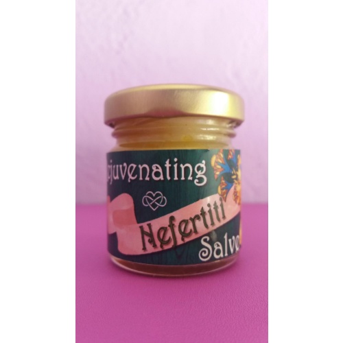 Nefertiti Αnti-age & Rejuvenating Homemade Beeswax salve ointment with pure olive oil, pomegranate and honey.