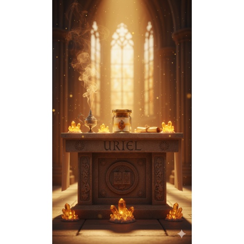 Archangel Uriel Incense - Seraphic Aroma for Peace, Hope, sacred atmosphere, uplifting experience and Harmonious Relationships - No29