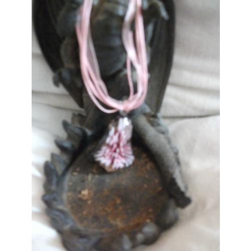 MURANO GLASS BELL PENDANT SPELL INFUSED FOR PROTECTION