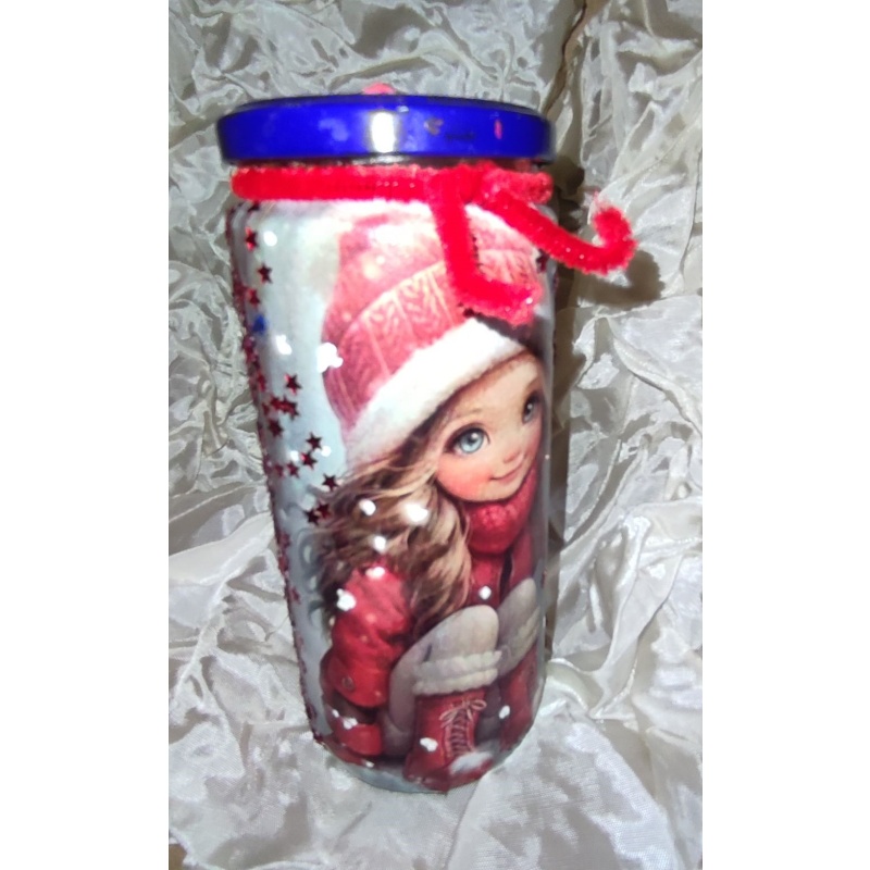 A Touch of Holiday Magic - Christmas Jar