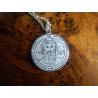 First Pentacle of the Sun ‘El Shaddai’ Talisman (CHARGED) – Angel Metatron Blessings & Desire Fulfillment Amulet | Handmade Sacred Seal of Solomon Pendant Necklace (30mm)