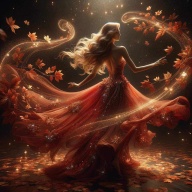 Dance of the Fallen Leaves Perfume Oil: A Symphony of Autumnal Elegance 10 ml