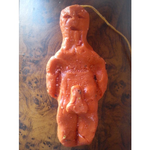 Handmade Beeswax Male Figure for love and attraction spells. Love Venus doll. Sympathetic magic