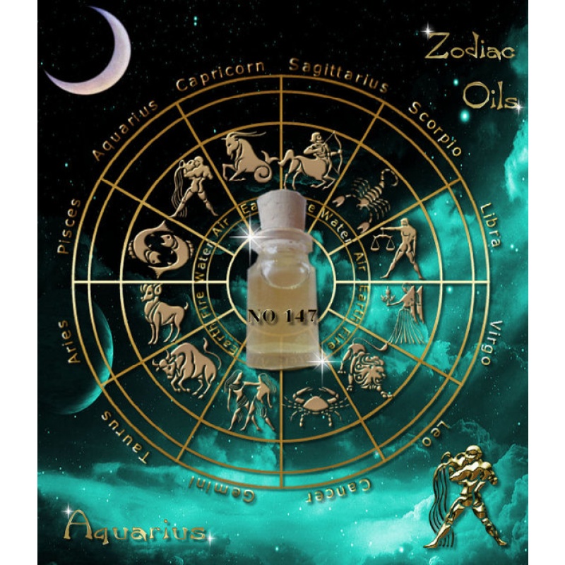 Aquarius Attract Good Luck Oil: A Fortuitous Gateway to Success and Abundance 10ml