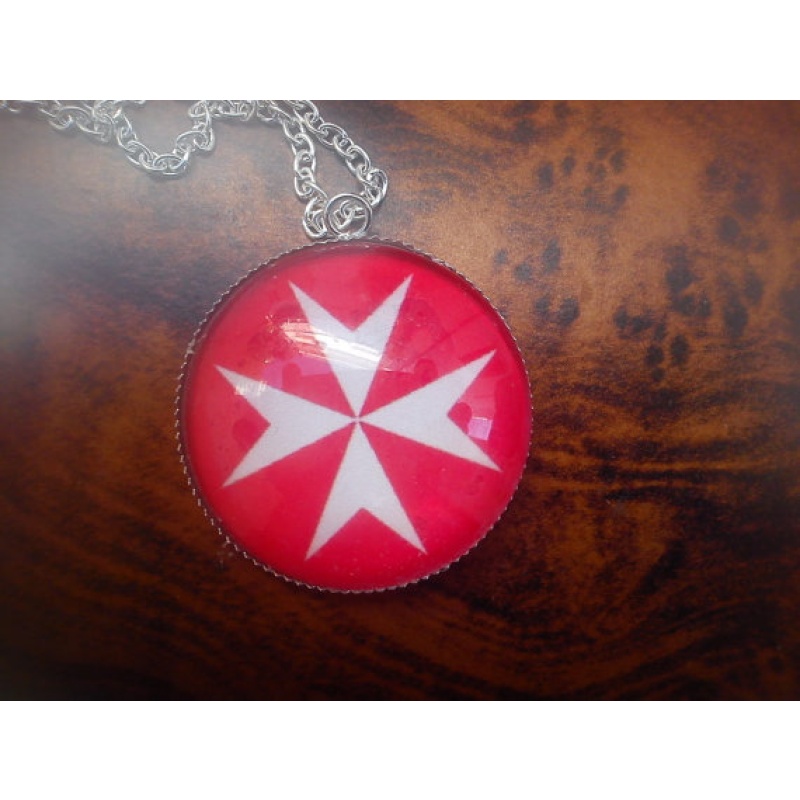 Ancient Protection Symbol of The Knights Templar’s Red Equal Cross Pendant: Unveiling the Mysteries of the Sacred Mark