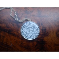 Powerful Fourth Pentacle of Venus pendant. love, Valentine day, great power, Seals, Talisman, Angles, Genesis