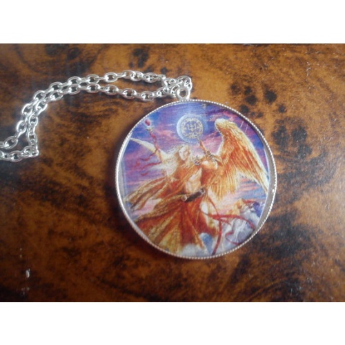 Archangel Raphael Ιcon with Seal. sigil,mystical powers,vibration chemistry,reiki,Mercury,power Healing Spell Shamanic Ritual Holy divine