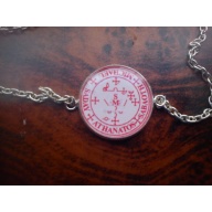 Archangel Michael Seal Bracelet,sigil,charm,wing,Sunday,mystical power,New Moon,prayer,protection,magic angelic,Sun,success,altar,ritual