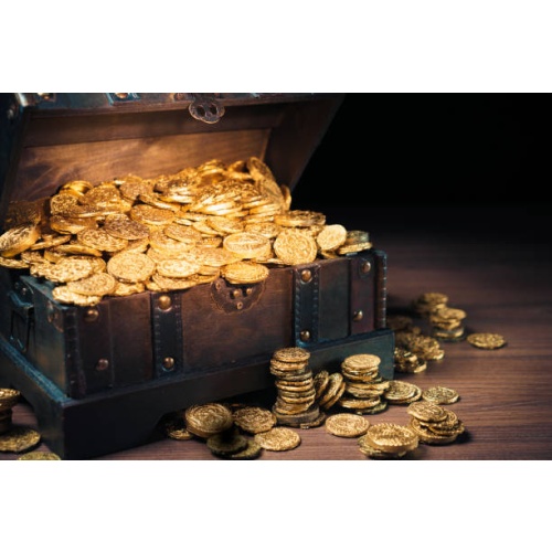 The pirate's chest abundance unisex perfume oil - Attract Abundance and Financial Blessings - 10ml Bottle magic oil. Filter for economic growth