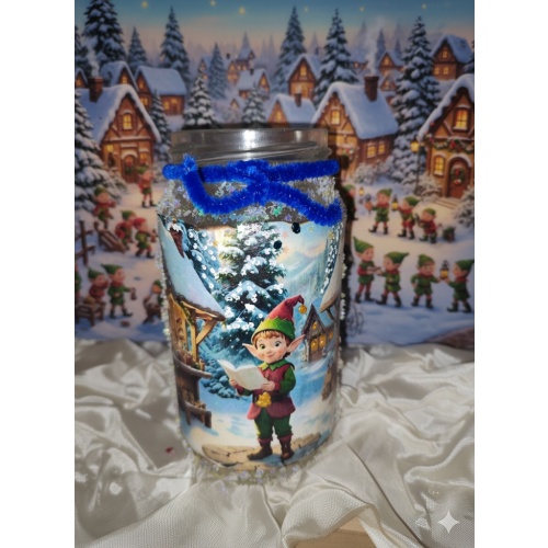Magical Christmas Elf Jar – A Magical Touch of Light & Joy