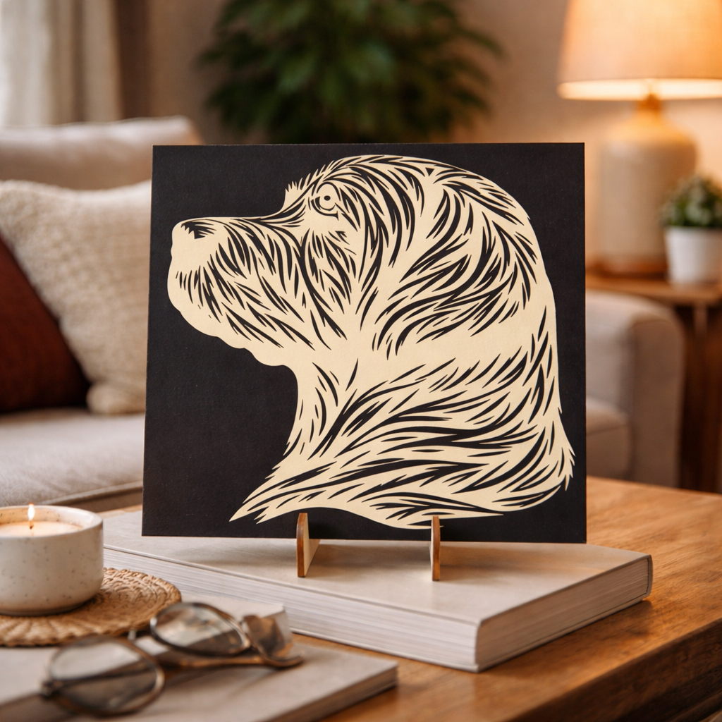 Labrador dog plaque