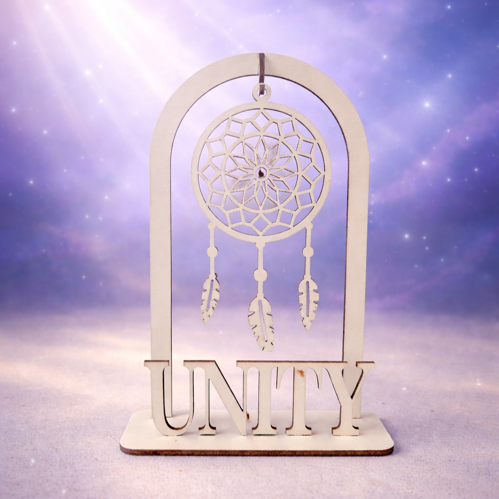 UNITY  Dreamcatcher Wooden Ornament