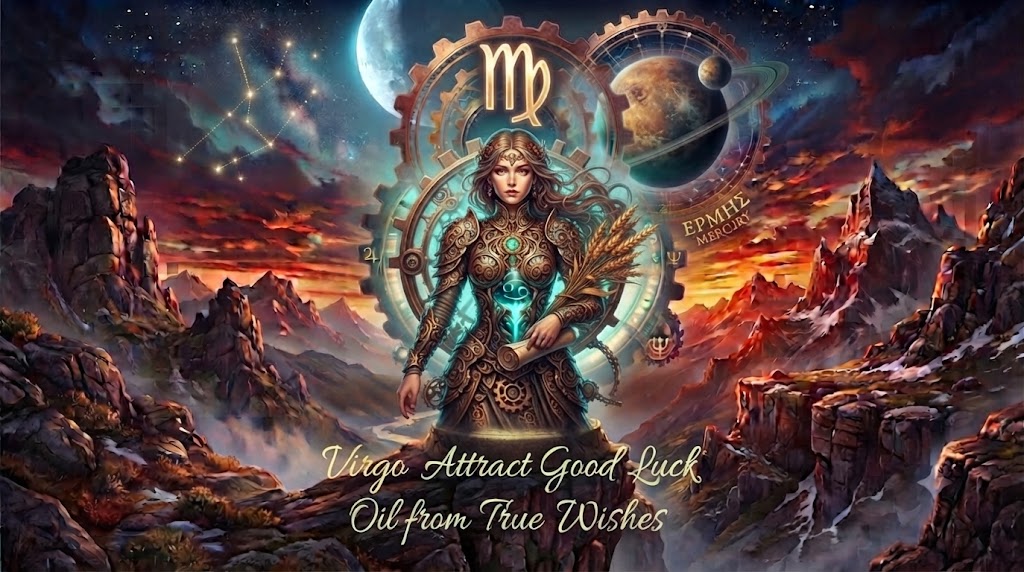 Virgo Attract Good Luck Oil: Your Gateway to Prosperity and Success 10ml